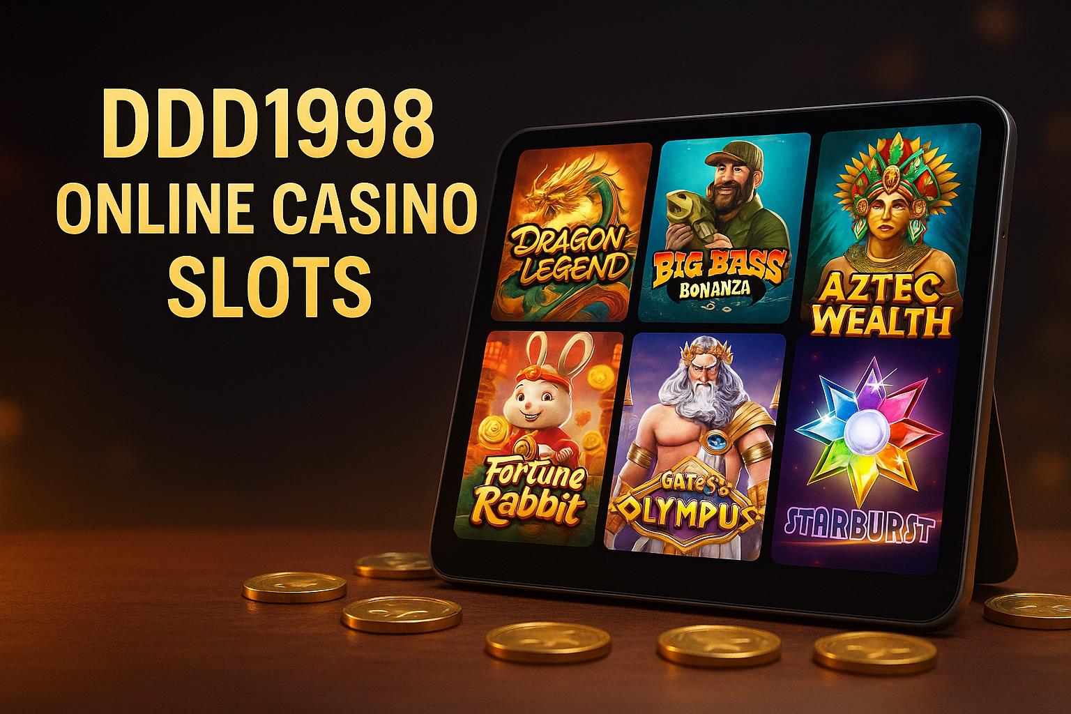 Jogos de Slot no Casino Online DDD1998
